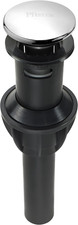 Pfister 972-053A Push and Seal Drain, Polished Chrome