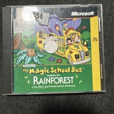 Scholastic's The Magic School Bus Explores the Rainforest PC, 1998