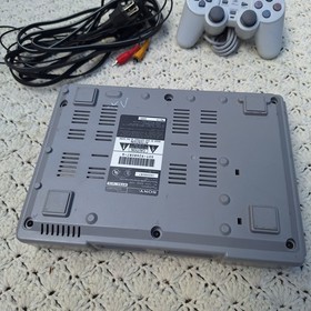 PlayStation 1 PS1 SCPH-9001 Video Game Console Bundle Remote Cords Grey - Tested