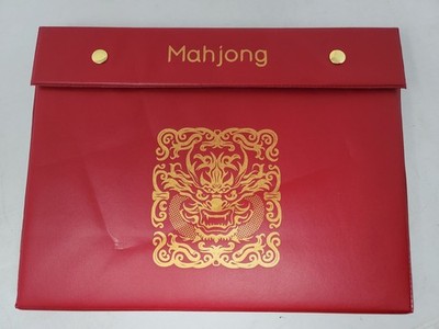 DEKILEA Mahjong Tile Set 146Pcs Professional Chinese Mahjong Set & Instructions