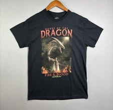 NWT Game Of Thrones House Of The Dragon Fire Blood T Shirt Tv Series Promo Sz M