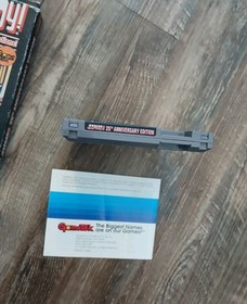 Jeopardy 25th Anniversary Nintendo NES Video Game 1990 CIB Complete In Box Good