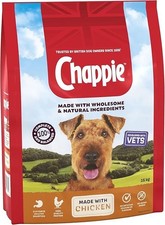 Chappie - Dry Dog Food for Adult Dogs - with Chicken and Wholegrain Cereal 15 kg 2.00 per kilo