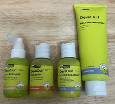Deva Curl Lot 4 Items Mask Cleanser Exfoliating Devacurl