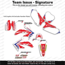 Graphics Kit for Honda CRF450R CRF 450R (2002-2004) Team Issue - Signature Decal