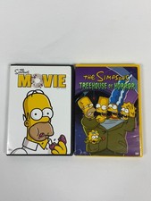 The Simpsons Movie  Treehouse of Horror DVD Lot Full Screen Halloween
