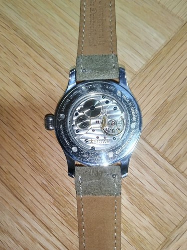 Stowa Marine Classic 36 Hand Wind Peseux 7001 Small Second Ger...