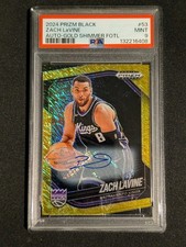 2024-25 Panini Prizm Black Zach LaVine Gold S...