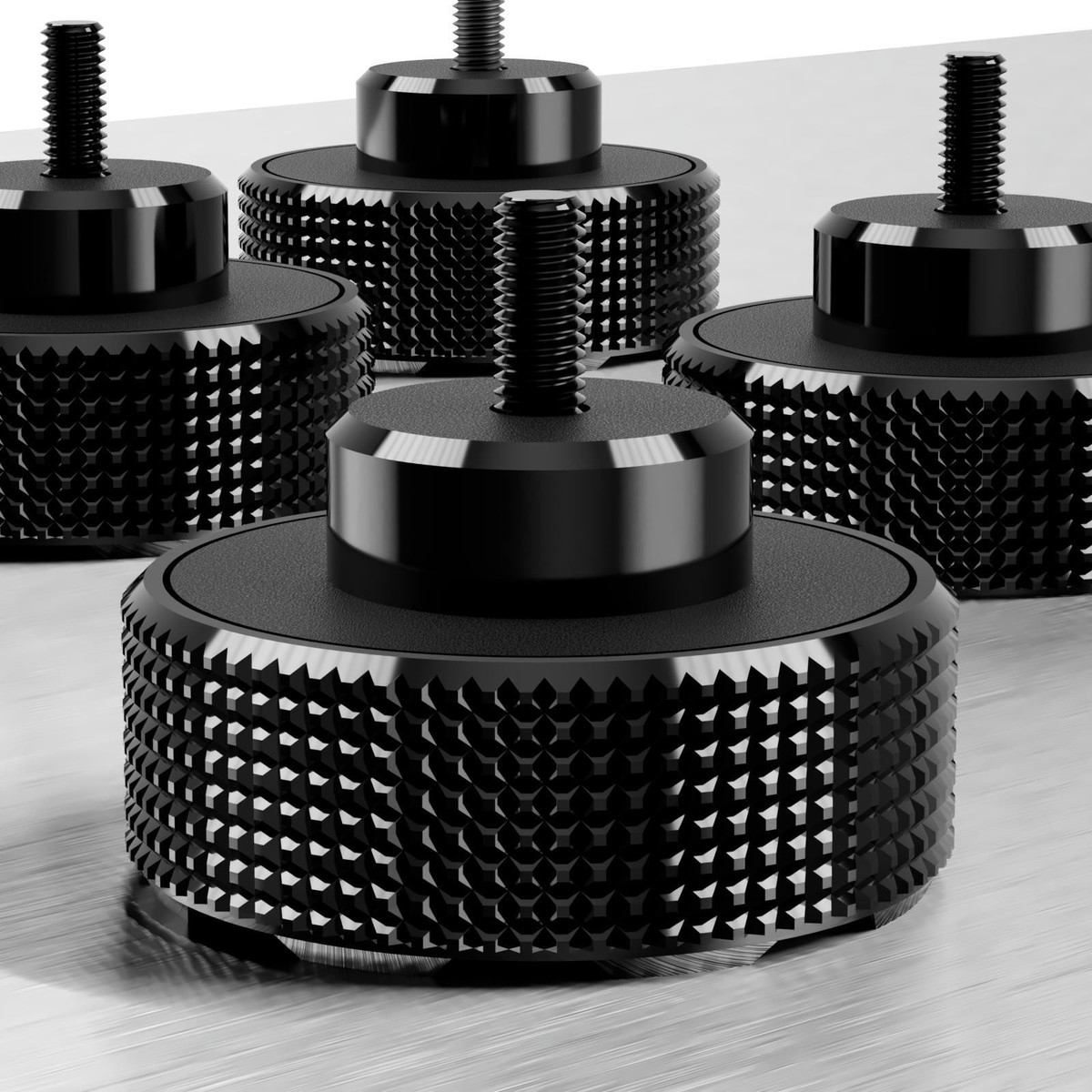 SpinCandy™ Turntable Isolation Feet for Fluance RT8X Series Set of
