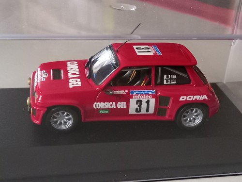 RENAULT 5 Turbo Manzagol N°31 Rallye Tour de Corse 1986 (Ixo/ Altaya) 1/43