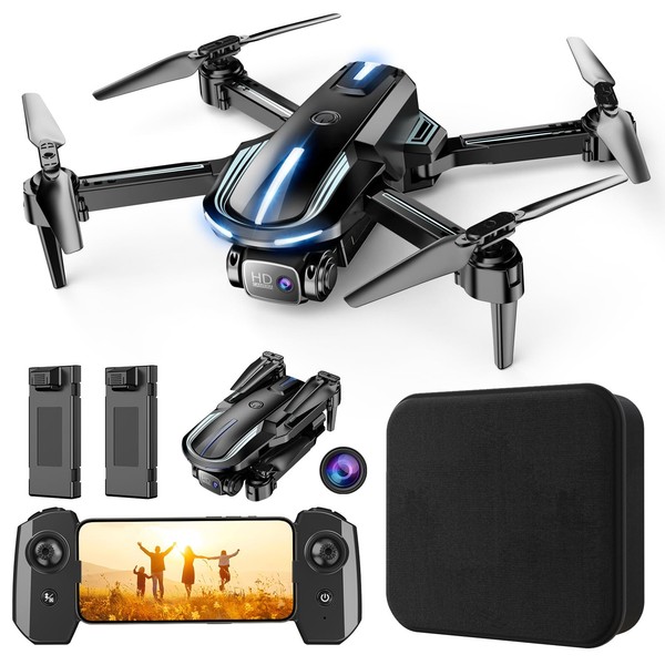 Drone con Cámara 1080P HD FPV Plegable Mini Drone para Principiantes Niños Adultos,...