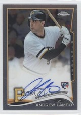 2014 Topps Chrome Image Variation Rookie Auto Andrew Lambo #209 Auto 9ot