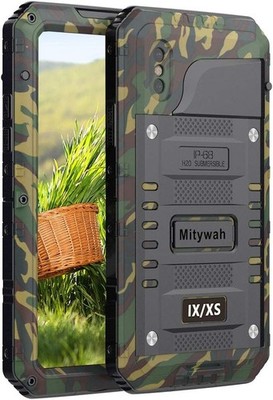 Mitywah Shockproof Case Compatible with iPhone XXS,Waterproof Full Body Protecti