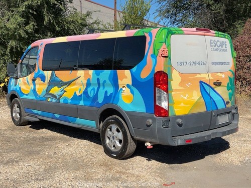 2018 Ford Transit Camper Van Truck Recreational Vehicle RV Motorhome V6 bidadoo - Picture 3 of 12