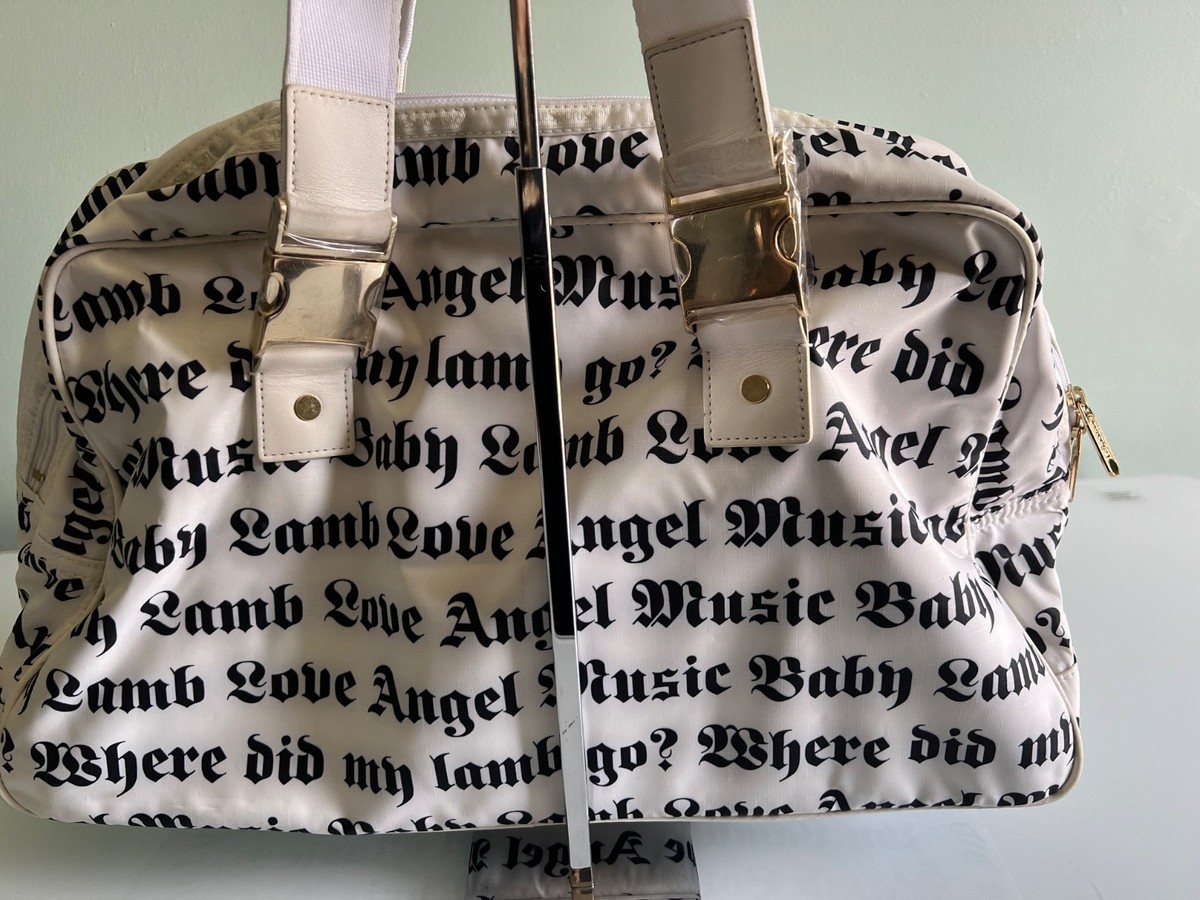 Gwen Stefani L.A.M.B. Lamb Lesportsac Band Bag White Lamb NEW RARE