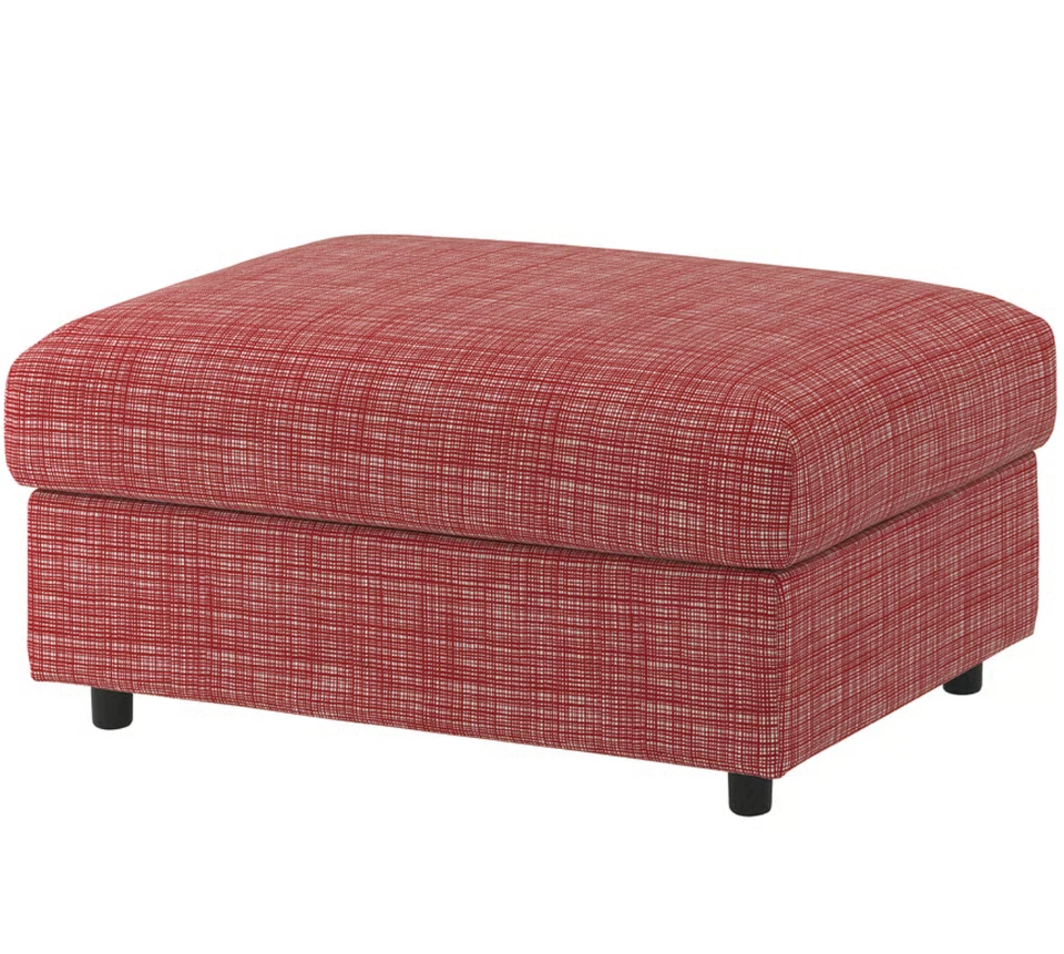 IKEA FINNALA ONLY Funda para otomana con almacenamiento, Dalstorp multicolor - NUEVA Foto 3 de 4