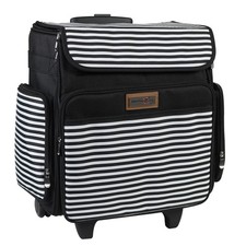 Everything Mary Collapsible Rolling Tote Bag, 2 Wheel Trolley Bag for