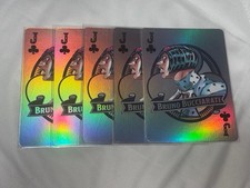 Buccellati JoJo World Aurora Playing Cards 5 Pieces Card Set