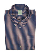 Brooks Brothers Slim The Original Polo Shirt 16.5-36 Non-IronStretch Button-Down