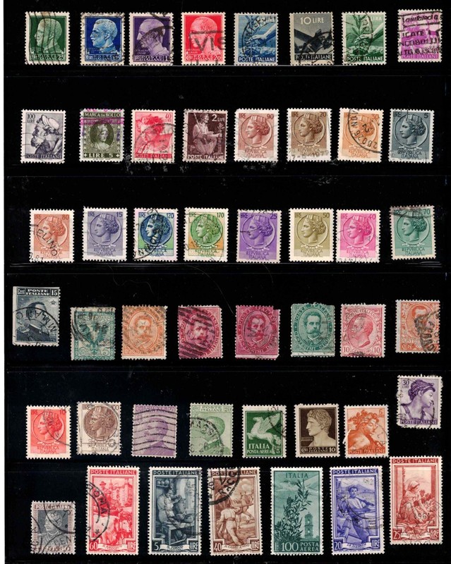ITALY Stamps,  ,Worldwide Lot Collection