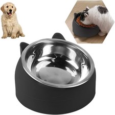 Eleganter Futternapf für Katzen und Hunde – herausnehmbarer Edelstahlnapf, 200ml