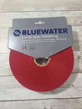 Bluewater Ropes Climb Spec Webbing 1" x 30' Web Disc Red 790130RD New