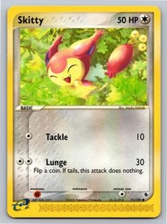 Skitty 71/109 EX Ruby & Sapphire Common Pokemon Card