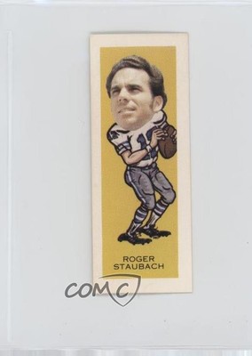 1973-74 Sugar Daddy Pro Faces Roger Staubach #1 HOF