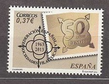 Espagne II Centenaire Courrier 2013 Edifil 4793 ** Mnh