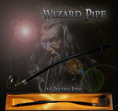 Wizard s Choice: Premium 16-Inch Gandalf-Style Tobacco Pipe