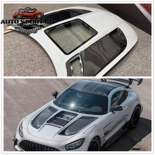 Partial Carbon Fiber Front Bonnet Hood For Mercedes AMG GT 2015-2018 pro Style - 第 1/8 張圖片
