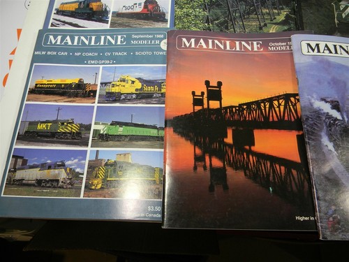 1988 Mainline Modellbau Eisenbahn Modelliermagazin komplett Baujahr - M58 @2 - Bild 6 von 10