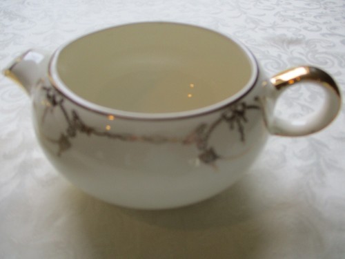 Cream and Sugar Set 23K Gold Salem Commodore Numbered Rare Pattern - Picture 2 of 8