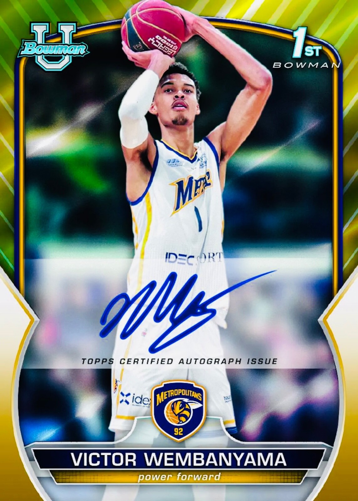 202223 BOWMAN CHROME UNIVERSITY BASKETBALL *FACTORY SEALED HOBBY BOX