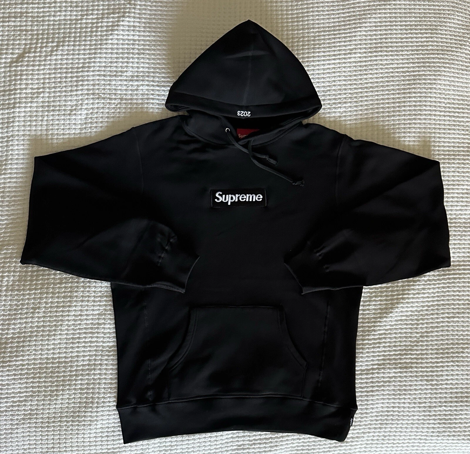 Sweat à capuche logo Supreme Box FW23 taille L