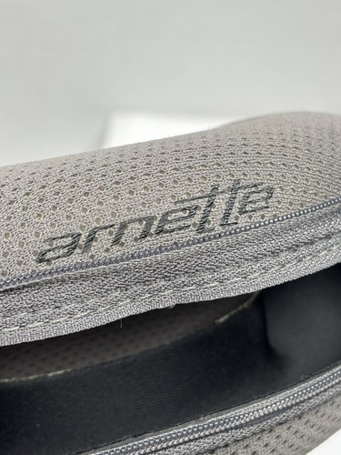 Gafas de sol protectoras con cremallera ARNETTE estuche rígido tela gris con estuche con logotipo impreso - Imagen 2 de 3