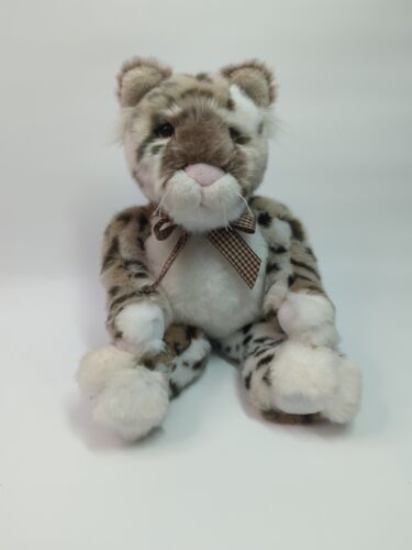 Charlie Bears Bearhouse Bears Stanley Snow Leopard By Isabelle Lee Collectable