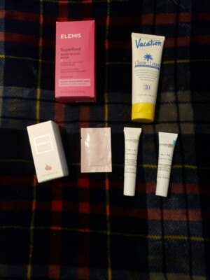 SKIN CARE LOT:BYROE FIG OIL,ELEMIS SUPER FOOD MASK,SYMBIOSIS EYE,ECT*NEW*$200+