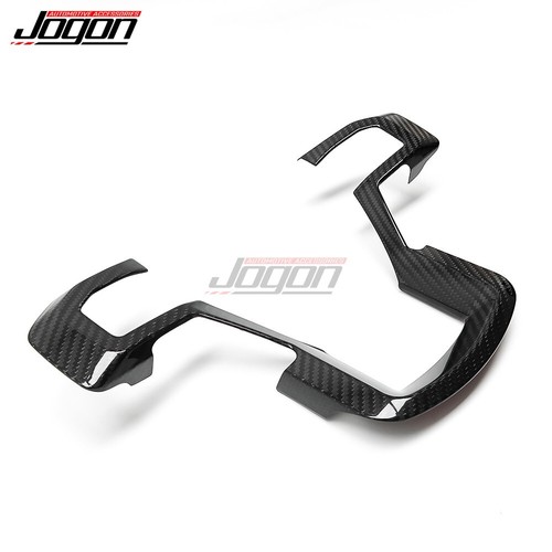 Carbon Steering Wheel Decor Trim For Ford F-150 F150 Lariat Limited 2015 16-2020 - Picture 7 of 9