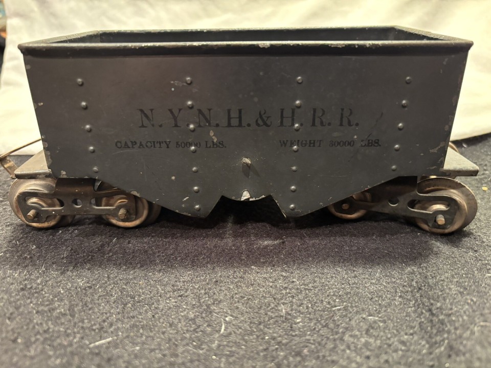 LIONEL STANDARD GAUGE PREWAR 116 N.Y.N.H. & H.R.R. HOPPER DUMP CAR | eBay