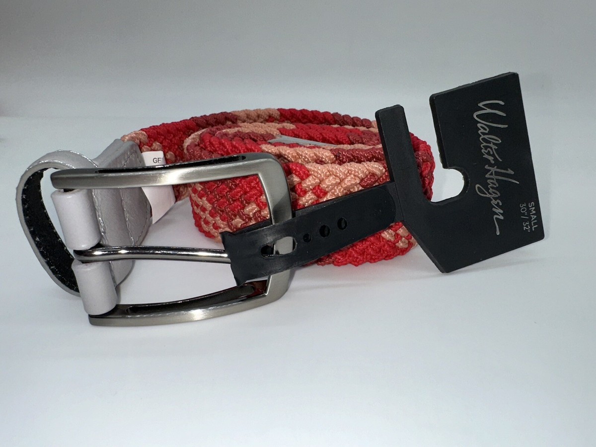 walter hagen men's braided golf belt