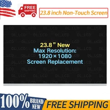 23.8" Borderless AUO M238HVN01.1 LED LCD Non-Touch Screen Display FHD 1920x1080