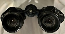 Vintage Binoculars: Walker Coated Optics, 7 x 35, Field 65  With Leather Case