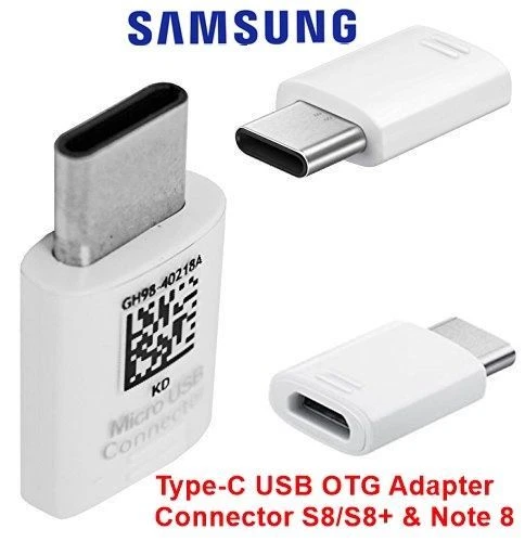 Lote de conector adaptador USB tipo C OEM para Samsung Galaxy S8/8+/S9/9+/S10 Note8/9 Foto 4 de 4