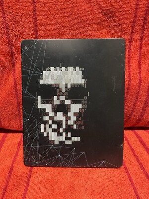 XBOX 360 WATCH DOGS Metal Case Steelbook 3-Disc Set with Manual