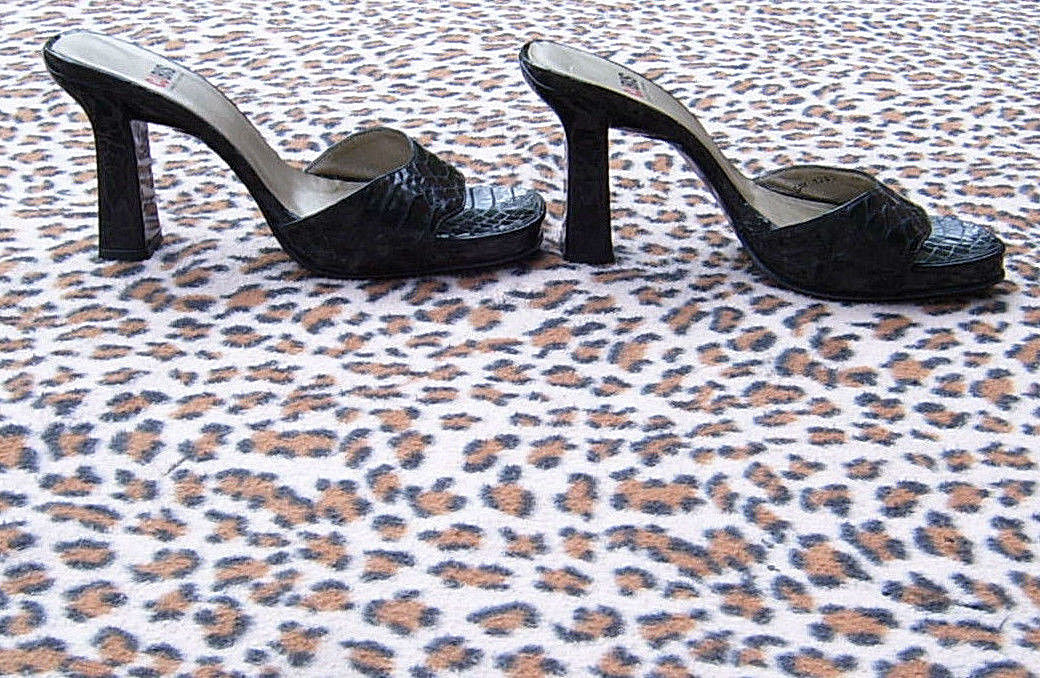 CJ BIS (CHARLES JOURDAN) Paris dark green green green black patent platforms shoes size UK5 ffe031 CJ BIS (CHARLES JOURDAN) Paris dark green green green black patent platforms shoes size UK5 ffe031