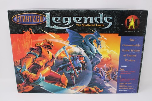 Vintage 1999 Stratego Legends The Shattered Lands Board Game - 100% Complete - Picture 8 of 11