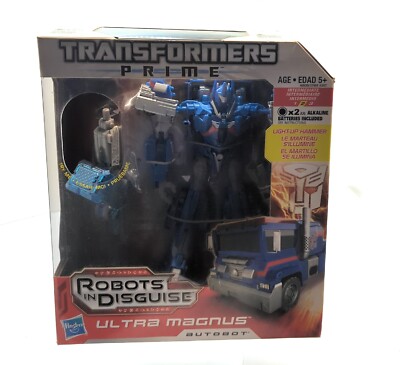 Transformers Prime Ultra Magnus (Voyager Class) Roboter in Verkleidung Neu in OVP