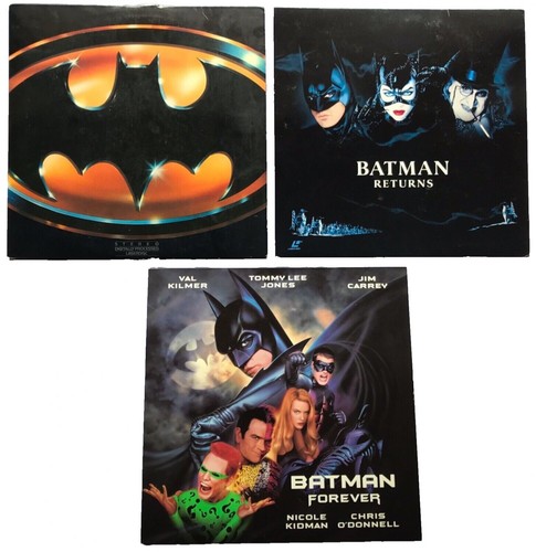 Laserdisc STAR WARS (3), BATMAN (4), Indiana Jones Trilogy (3) LASERDISCS LOT - Picture 4 of 14