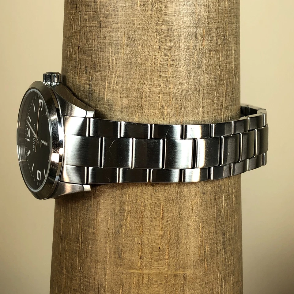 Reloj de cuarzo Tourneau Honda de acero inoxidable para hombre tamaño mediano 34 mm Foto 3 de 4